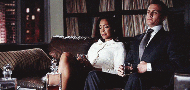 Harvey and Jessica - Suits