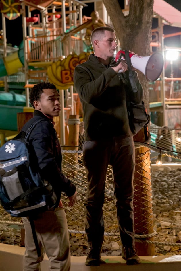 Paul and Drew - The Night Shift Season 4 Episode 1