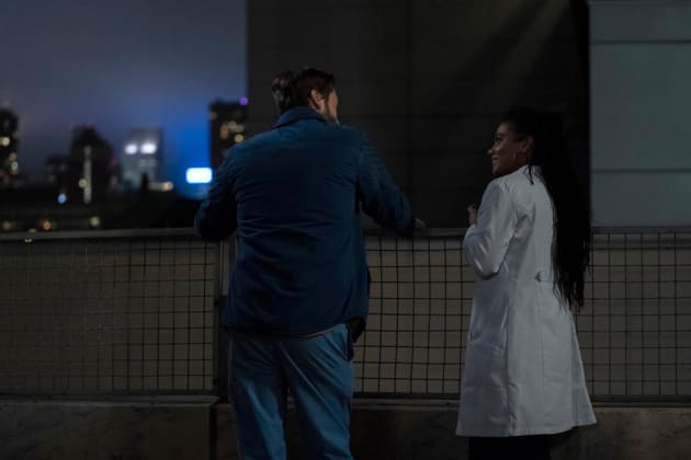 Their Rooftop - New Amsterdam Season 3 Episode 1