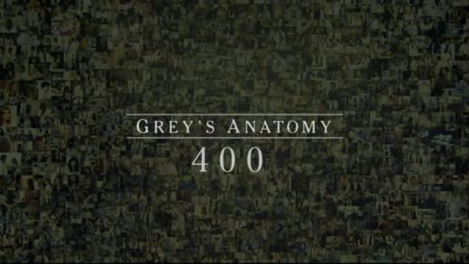 Grey's Anatomy 400