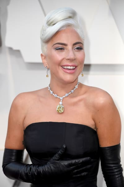 Gaga Attends Academy Awards
