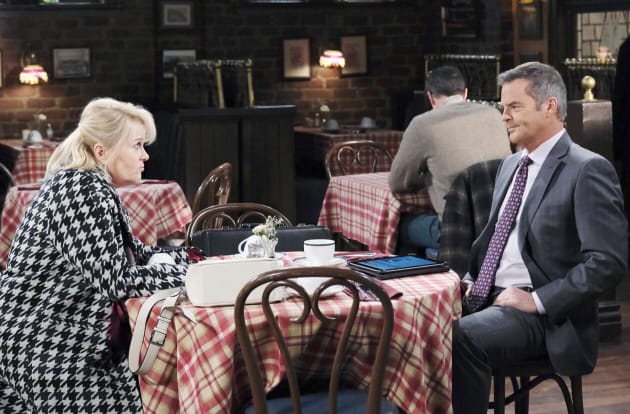Bonnie Talks to Justin - Days of Our Lives