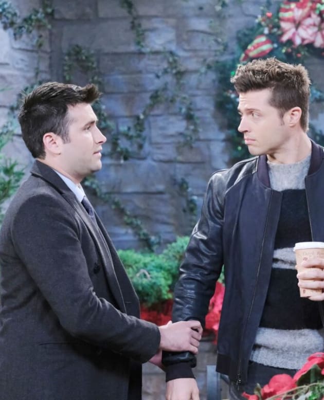 (TALL) Sharing a Kiss - Days of Our Lives