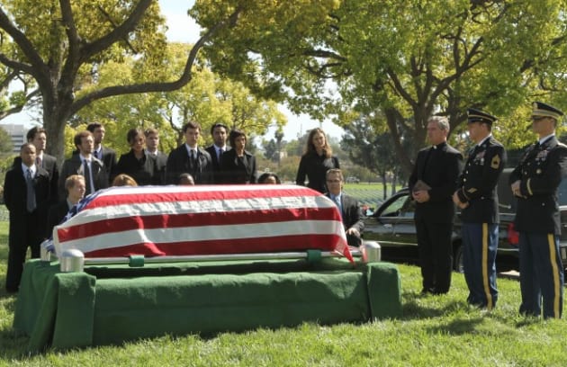 Paying Respects to a Patriot