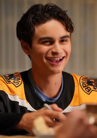 Danny in a Bruins Jersey -tall  - A Million Little Things Season 5 Episode 3