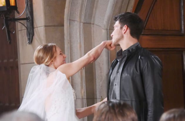 Abigail Punches Ben - Days of Our Lives