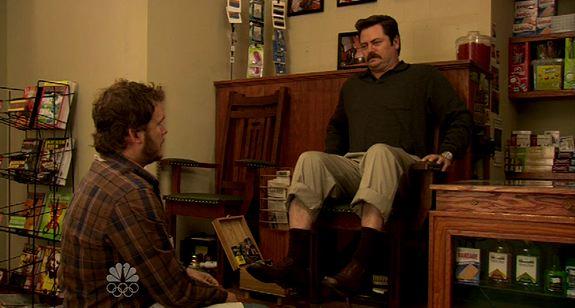 Ron Loves His Shoeshine