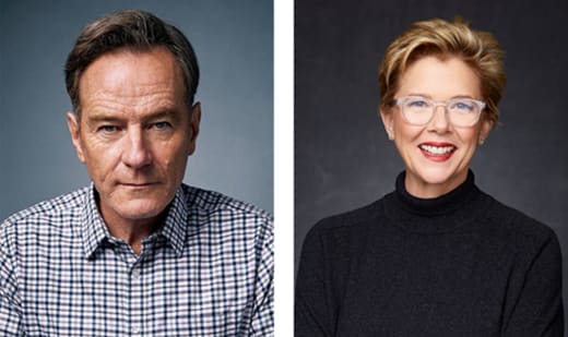 Bryan Cranston and Annette Bening