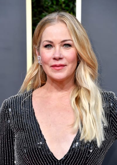 Christina Applegate Attends Golden Globe Awards