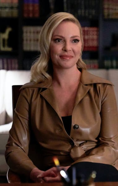 Samantha Grins  - Suits Season 9 Episode 9