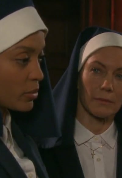 Kristen and Lani as Nuns - Days of Our Lives