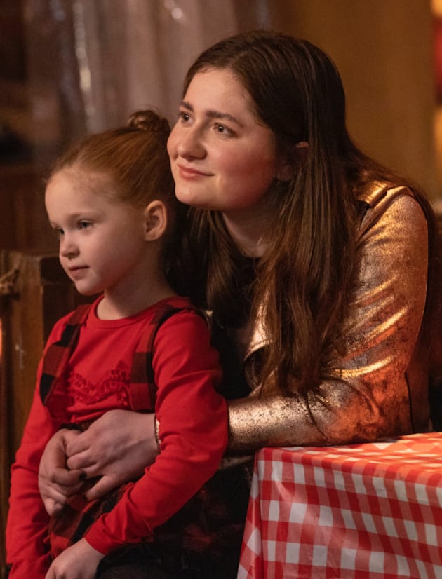 Debbie and Frannie in the Bar - Shameless Season 11 Episode 12 - TV Fanatic - When Does Debbie Lose Her V Card In Shameless