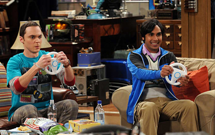Raj and Sheldon Race - TV Fanatic