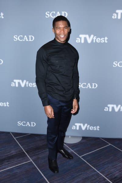 Gaius Charles Attends Press Day