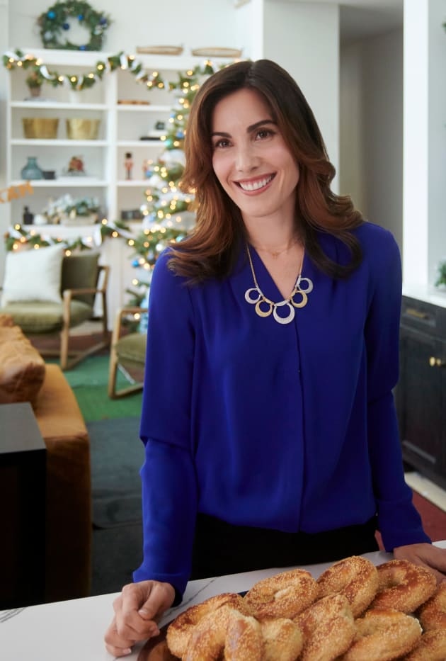 Carly Pope on Double Holiday