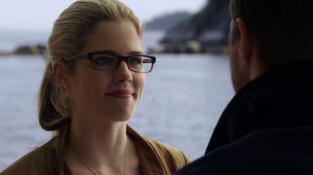 Emily Rickards as Felicity Smoak -- Arrow