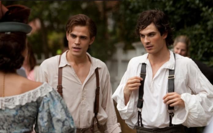 The Vampire Diaries Fashion Show The Styles Of Damon And Stefan