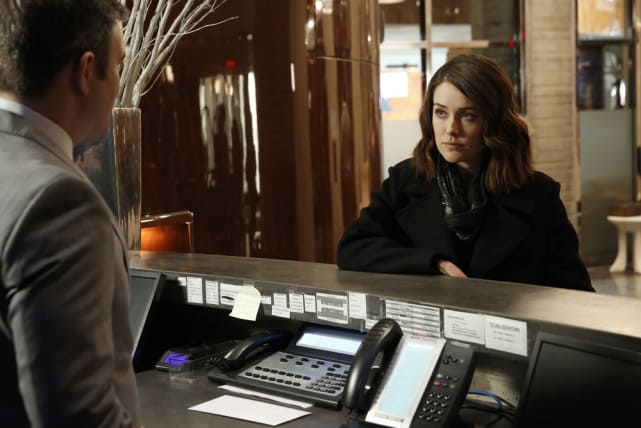 Liz checks in - The Blacklist Season 4 Episode 19