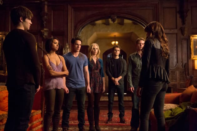 The Vampire Diaries First Look Why Is The Gang All Here Tv Fanatic 