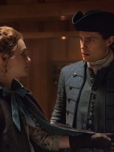 Support from Lord John - Tall - Outlander Season 4 Episode 12