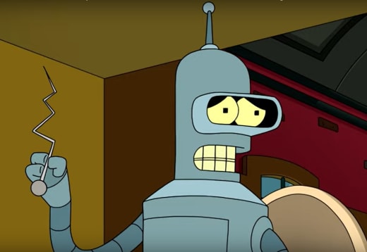 Bender is Emo, Futurama