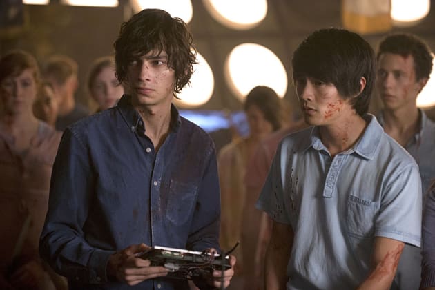 Jasper and Monty Make a Plan - The 100 Season 2 Episode 13