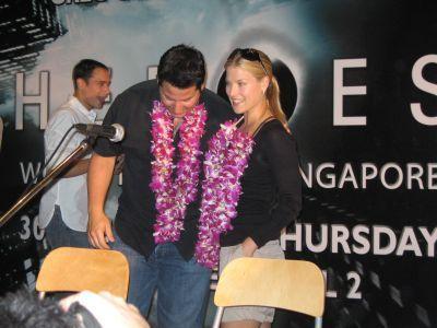 Lei'd in Singapore