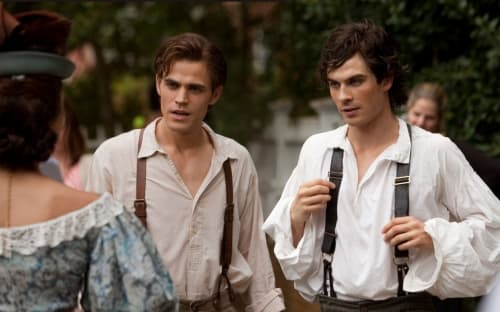 The Vampire Diaries Damon And Stefan Salvatore Through The Decades Tv Fanatic