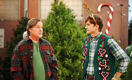 Two and a Half Men Review: Christmas Lies