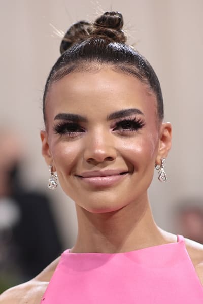 Leslie Grace attends The 2021 Met Gala Celebrating In America: A Lexicon Of Fashion