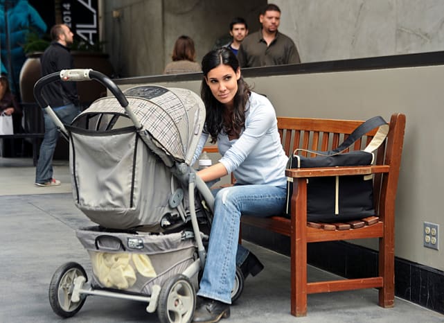Kensi and a Baby Carriage