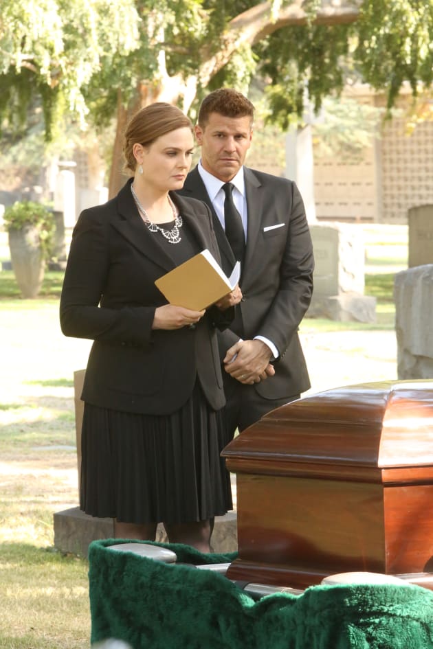 Brennan Mourns Her Father - Bones Season 12 Episode 8