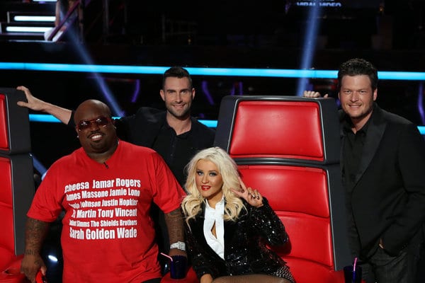 The Voice Coaches at Finale