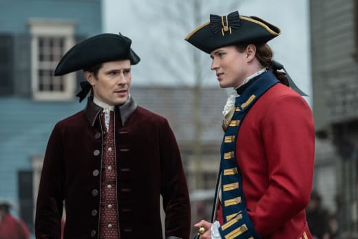 Lord John and William Stateside - Outlander Season 7 Episode 2