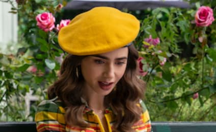 Emily in Paris: Lily Collins Reacts to Vandalized Billboard for Netflix Comedy