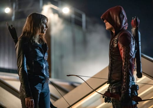 Putting the Past Behind Them - Arrow Season 8 Episode 10
