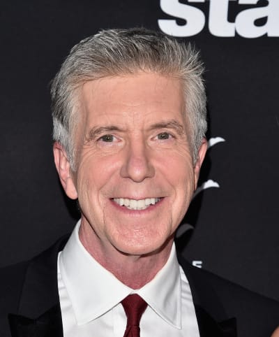  TV host Tom Bergeron attends ABC's "Dancing With The Stars" Season 23 Finale at The Grove