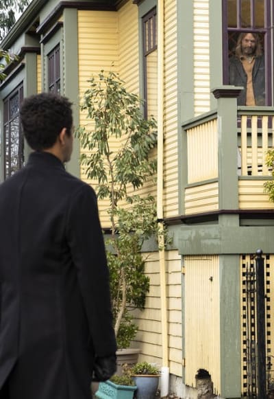 Maurice Staring At New Neighbor - Reginald the Vampire Season 1 Episode 4