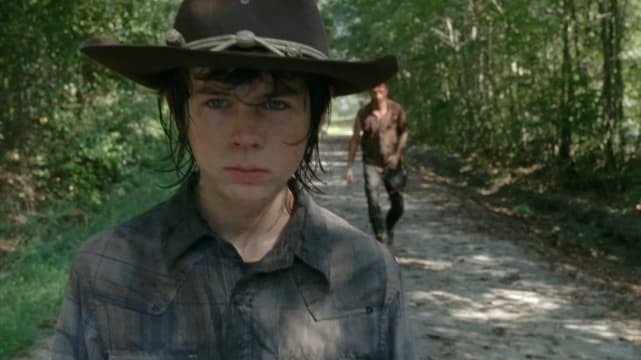 Carl Walks the Road