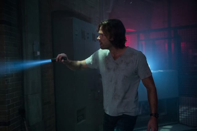 Sam searches for a way out - Supernatural Season 12 Episode 22