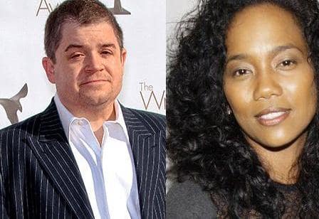 Patton Oswalt and Sonja Sohn