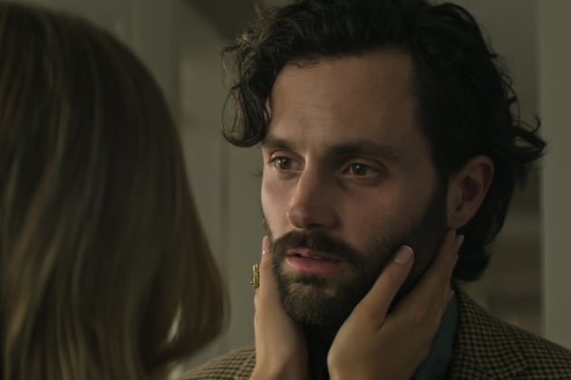 Rubbing Joe's Beard - YOU Season 4 Episode 2