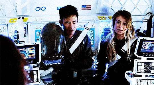 Monty and Harper Together - The 100 Season 5 Episode 3
