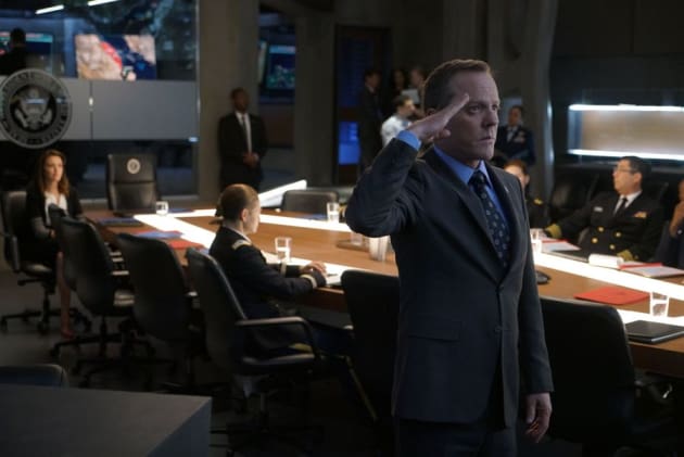 A Stranded Navy Ship - Designated Survivor