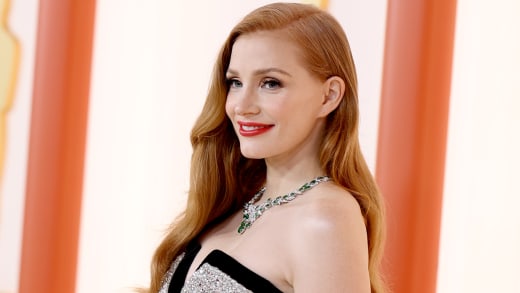 Jessica Chastain attends the 95th Annual Academy Awards