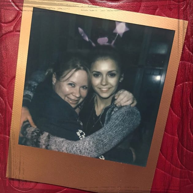 Nina Dobrev and Julie Plec