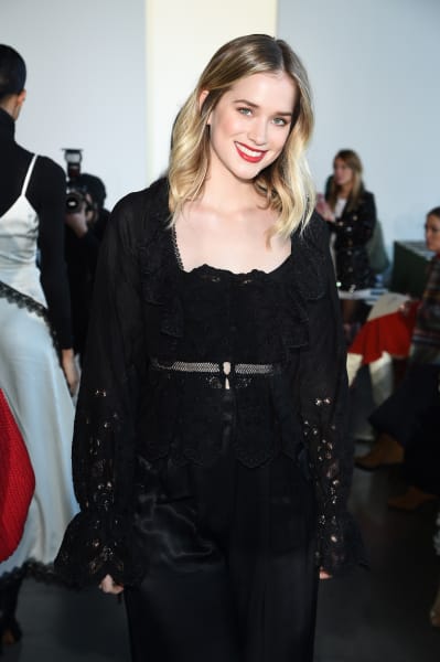 Elizabeth Lail Attends NY Fashion Week