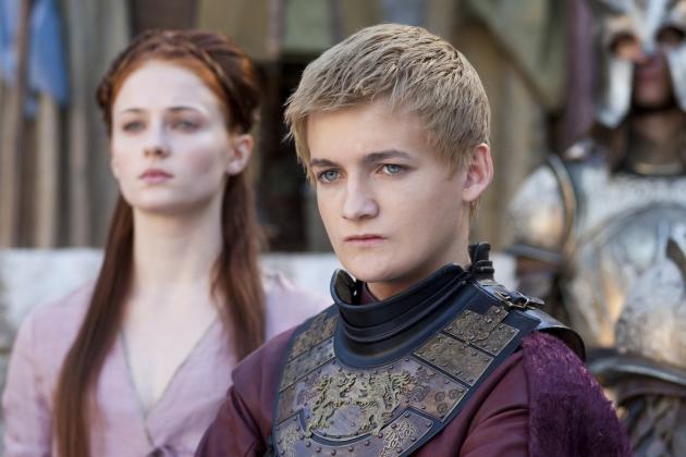 Joffrey and Sansa