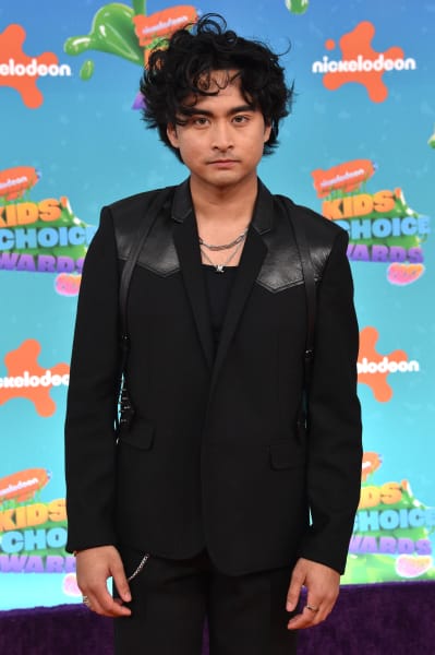 Kristian Flores attends the 2023 Nickelodeon Kids' Choice Awards at Microsoft Theater
