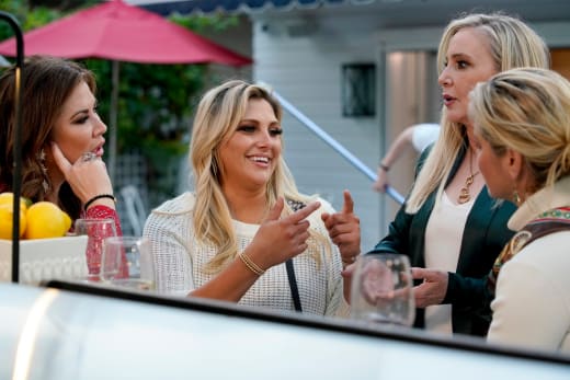 Gina Confronts Braunwyn and Shannon - The Real Housewives of Orange County